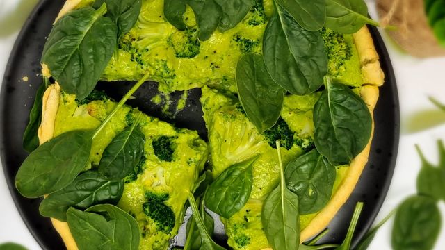 Quiche toute verte
