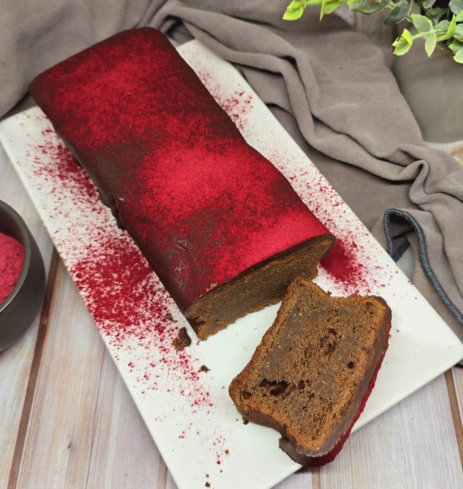 Cake chocolat betterave