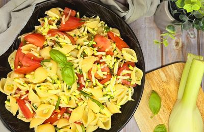 Salade de pâtes au fenouil