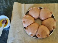 Pains au lait au cacao