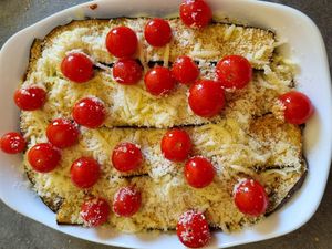 Aubergines à la parmigiana