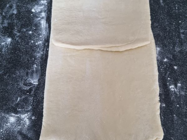 La pâte levée feuilletée