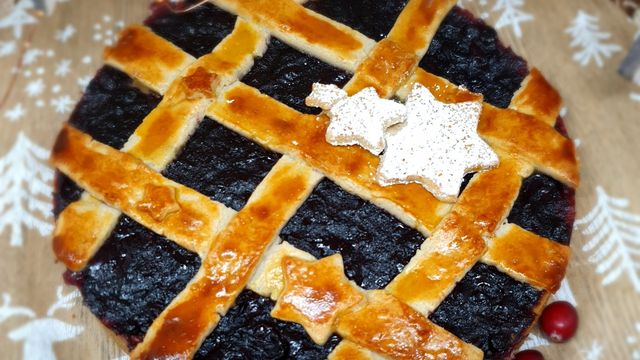 Linzer cranberrys myrtilles