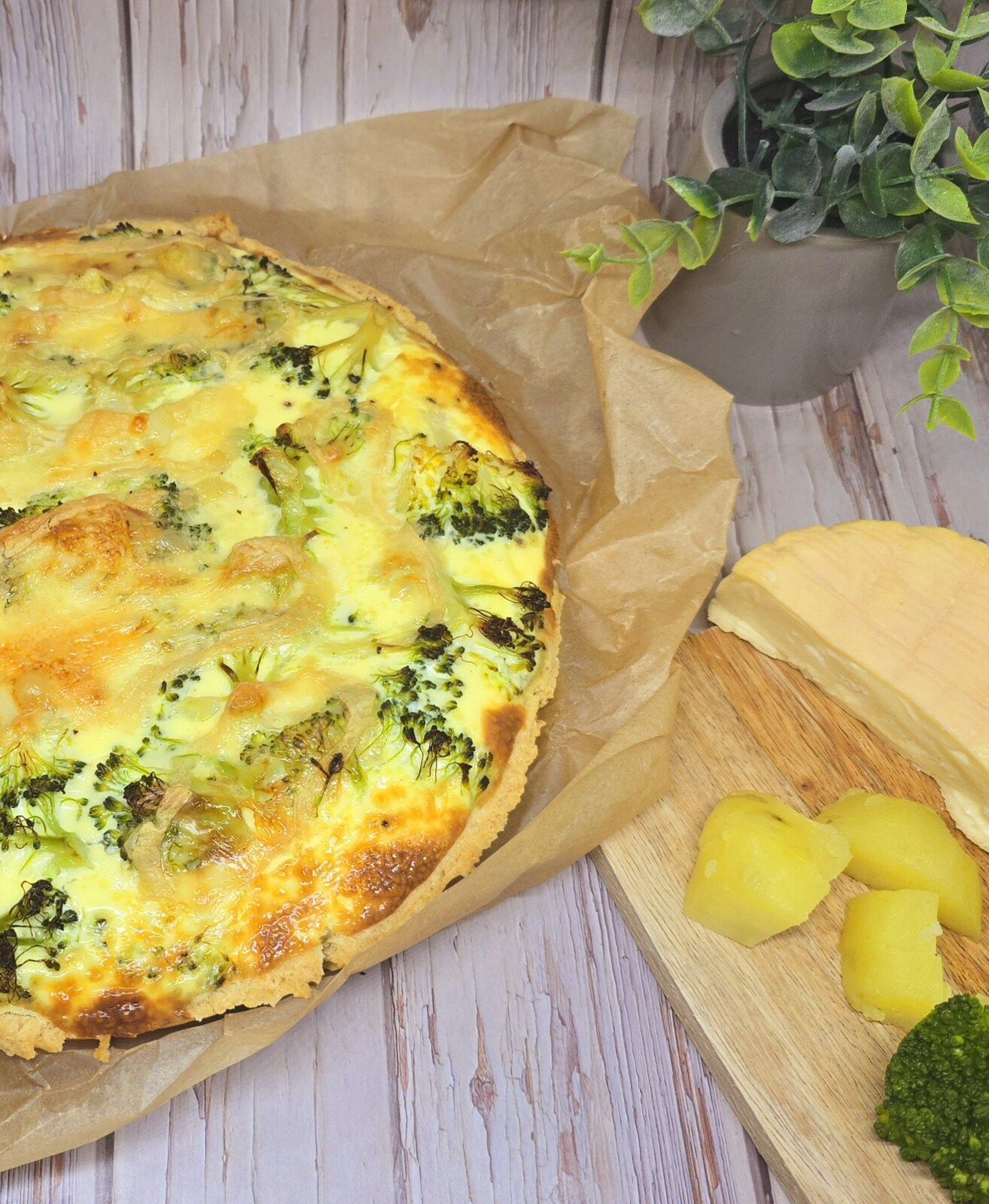 Quiche au munster