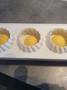 Entremet pain d'épices pamplemousse