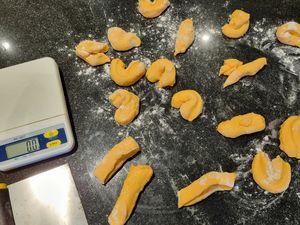 Camembert rôti et sa couronne de pains à la patate douce