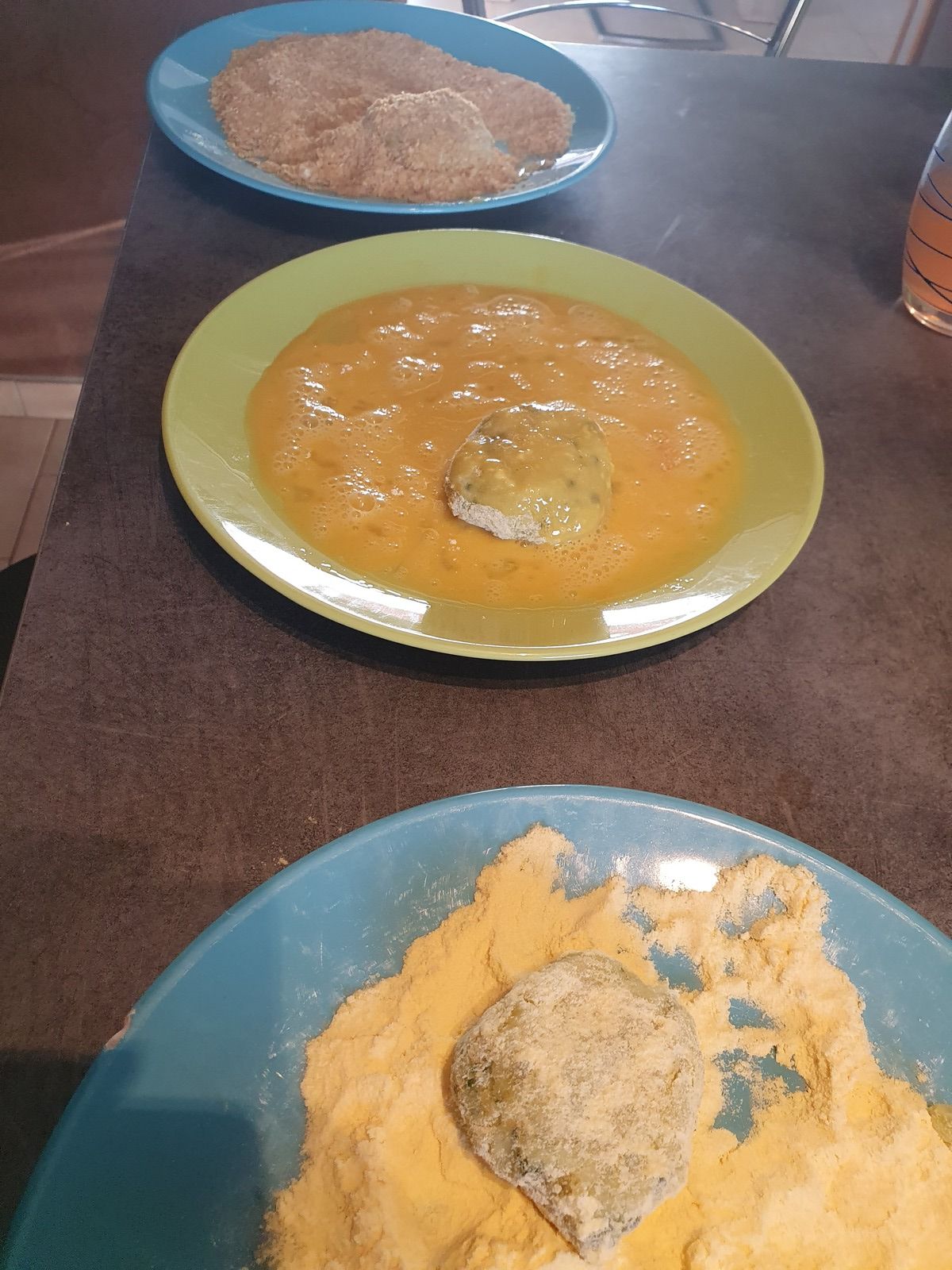 Croquettes de poisson à la coriandre