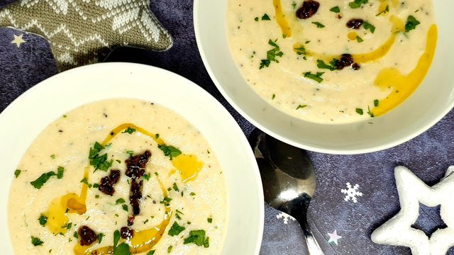 Crème de chou fleur à la truffe