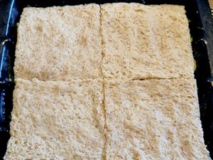 Croque tablette au poulet et courgette