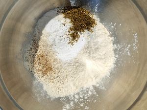 Cake jambon cornichon