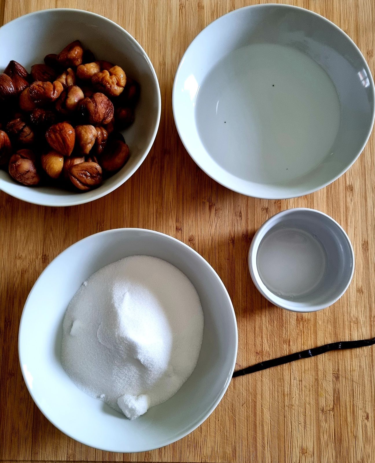 Crème de marrons rapide