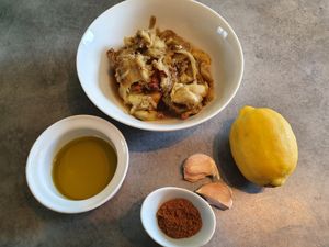 Caviar d'aubergines et crackers au thym 