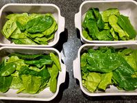 Flans de cabillaud et légumes