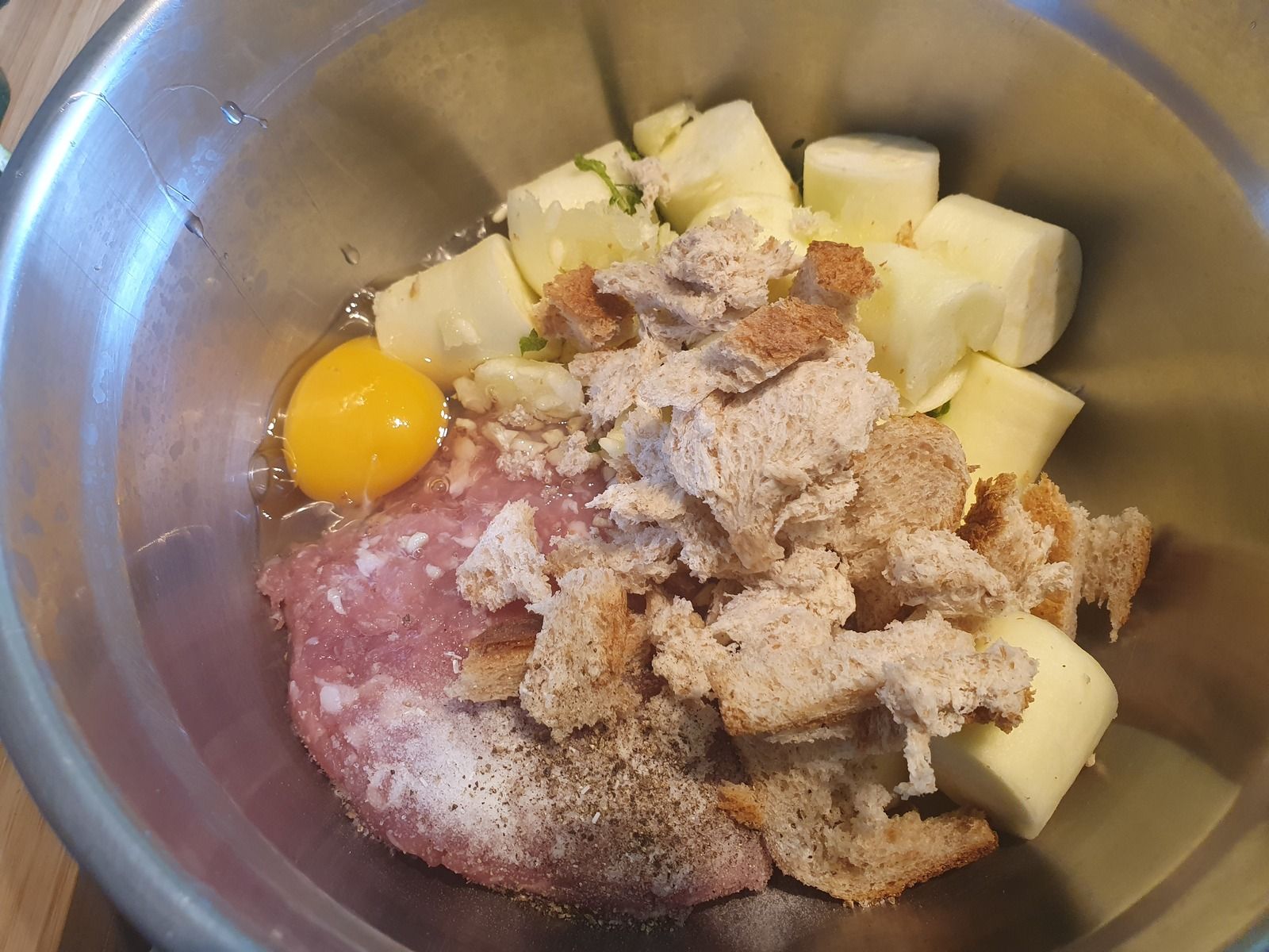 Gratin de courgettes farcies