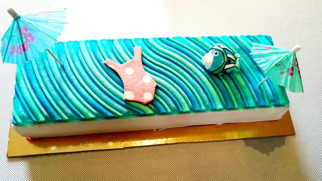 Entremet framboise citron et yuzu