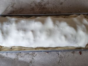 Tatin aux champignons, chèvre et tomates confites