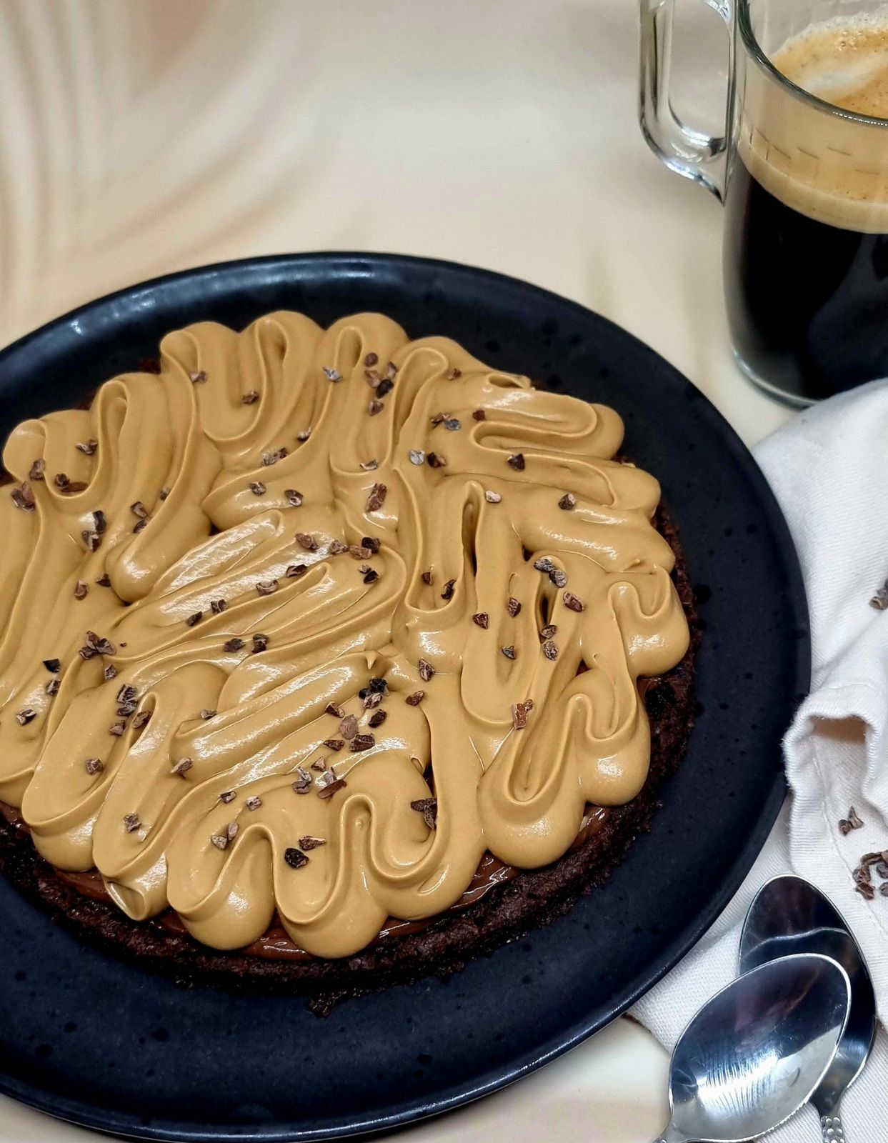 Tarte choco café