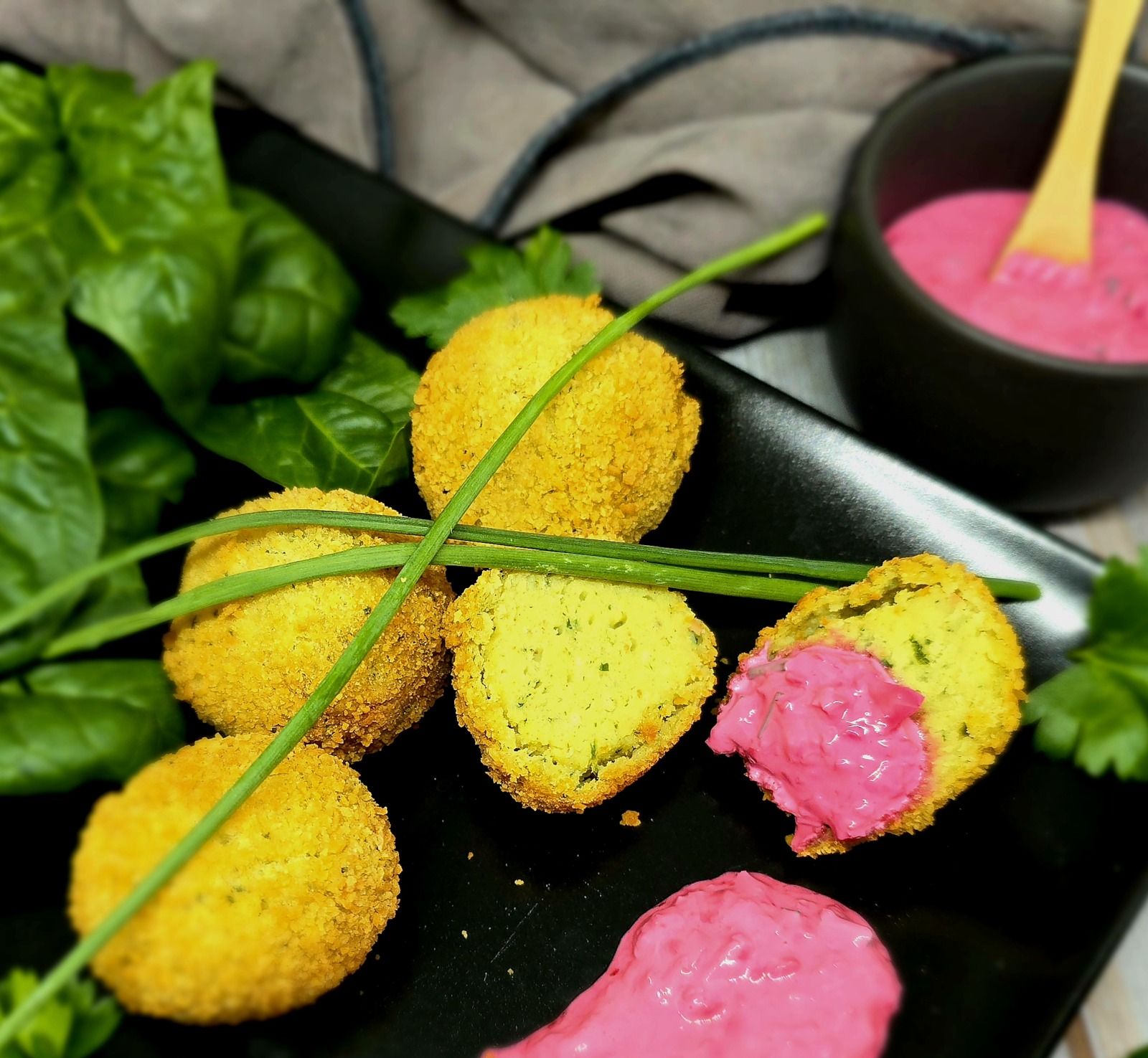 Boulettes de haricots blancs 