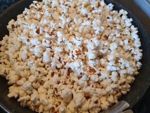 Pop corn au caramel d'érable