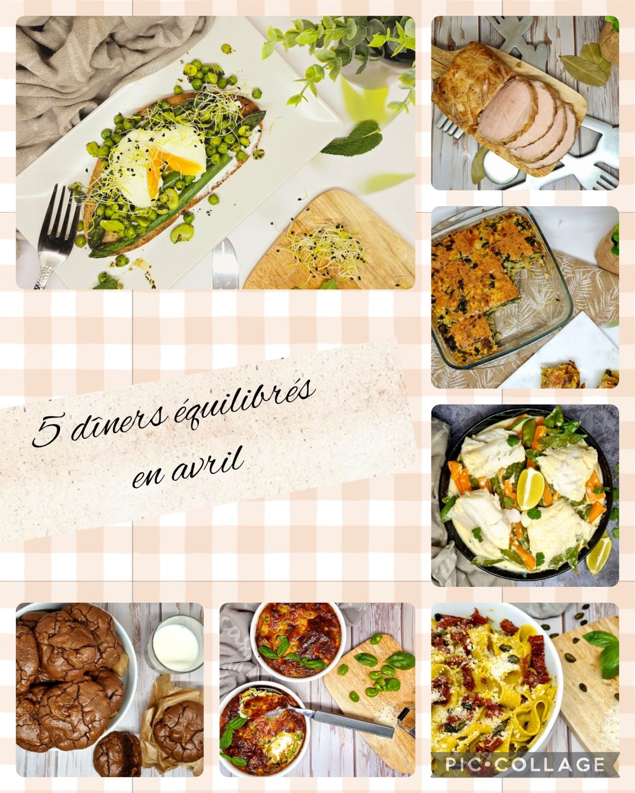 5 dîners équilibrés en avril n°1