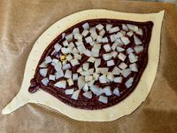 Galette chocolat poire