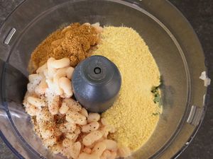 Boulettes de haricots blancs 