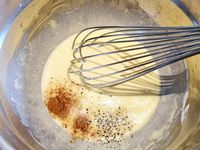 Gâteau invisible pommes de terre et comté