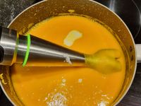 Velouté potimarron chorizo