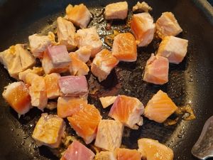 Quiche saumon poireaux sans pâte