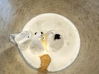 Pandoro fourré à la crème de mascarpone