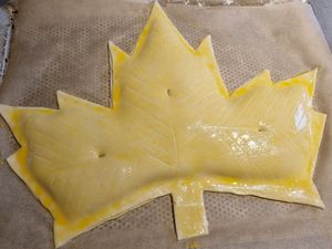 Galette pécan et sirop d'érable