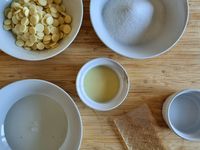 Entremet abricot huile d'olive