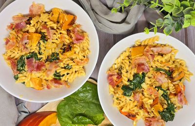 Fusillis au potimarron