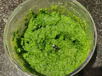 Chou fleur rôti au pesto de chou kale
