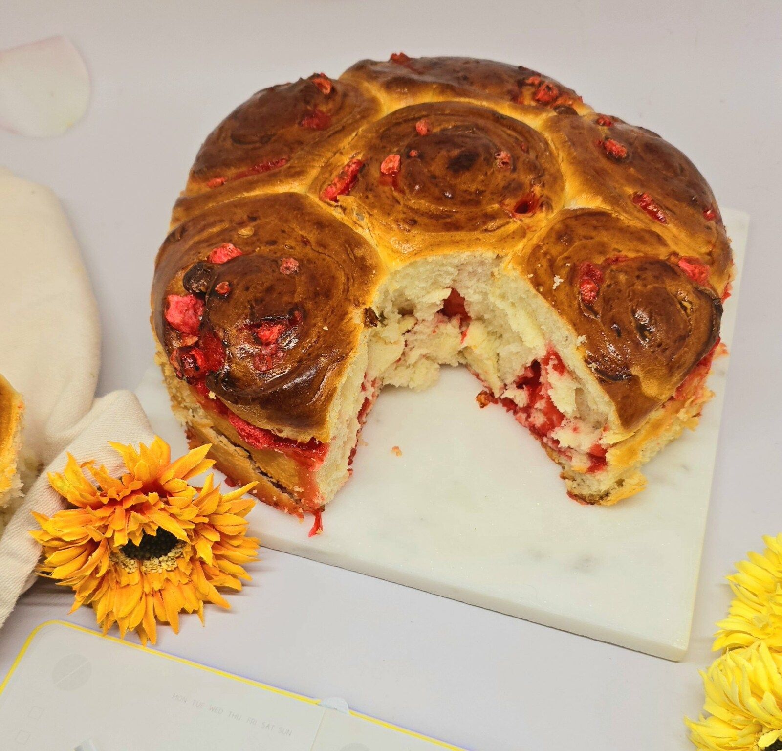 Chinois aux pralines roses