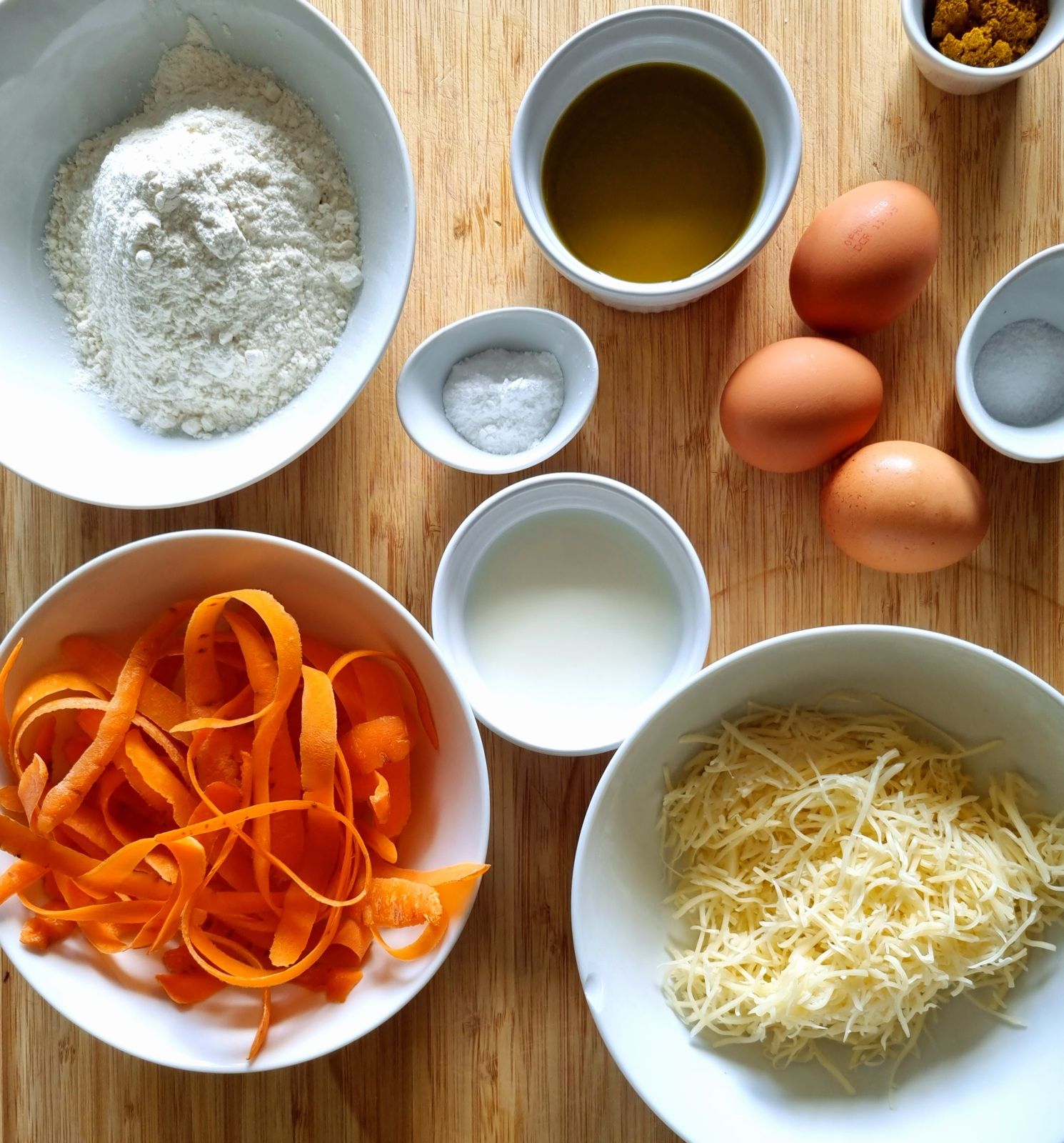 Cake aux épluchures de carotte