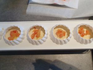 Entremet pain d'épices pamplemousse