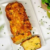 Gâteau invisible pommes de terre et comté - Recettes de Aimeraude