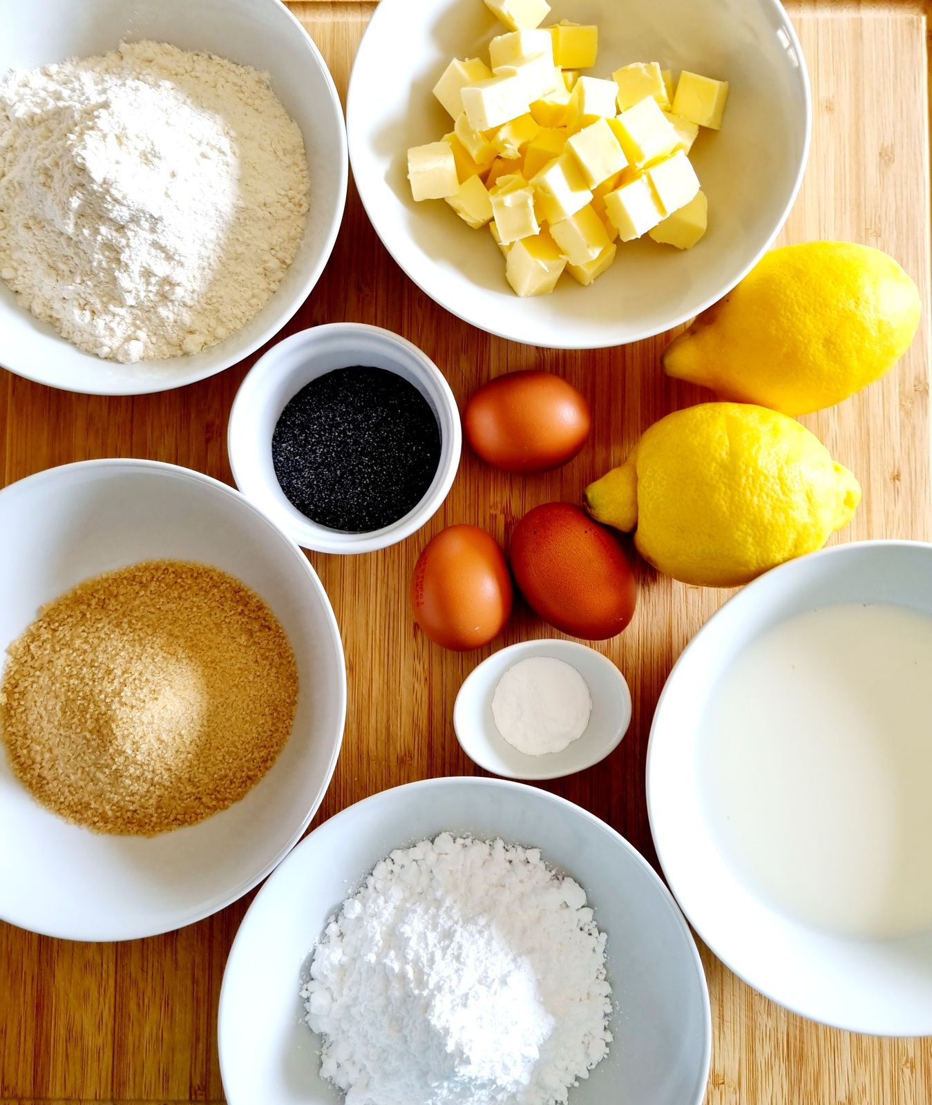 Gâteau au citron et pavot