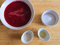 Roulé framboises pistache