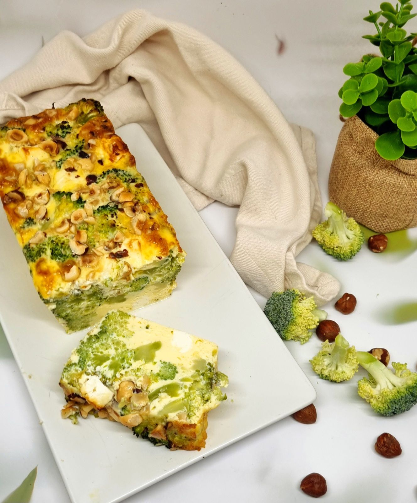 Terrine de brocoli et fêta