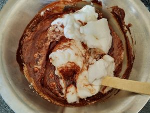 Gâteau poires, chocolat et huile d'olive