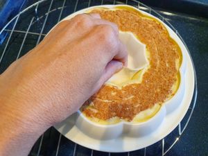 Entremet pomme verte et citron vert
