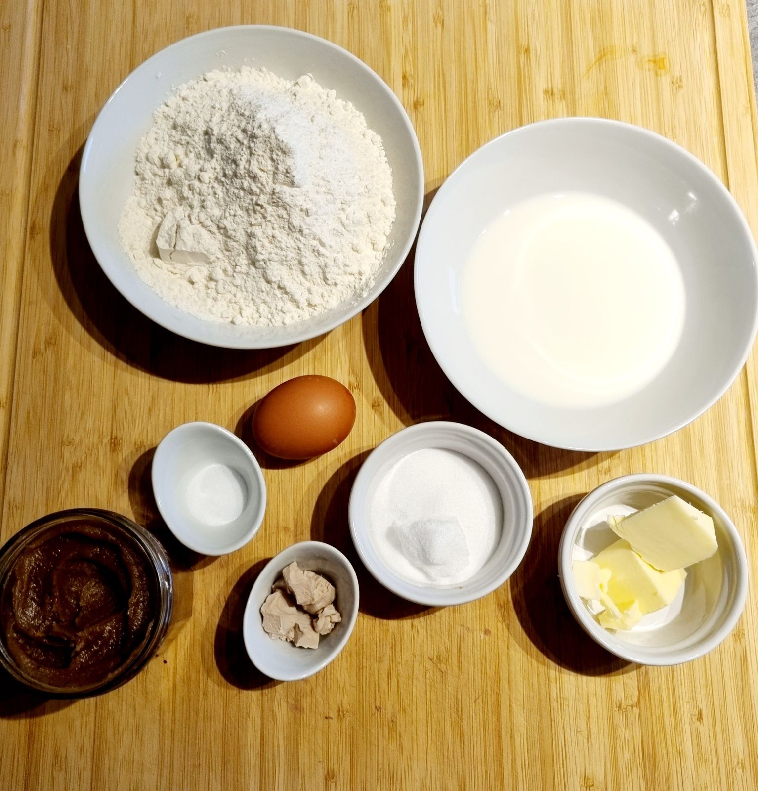 Brioches tressées à la crème de marrons