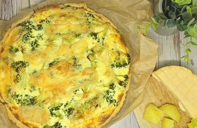 Quiche au munster
