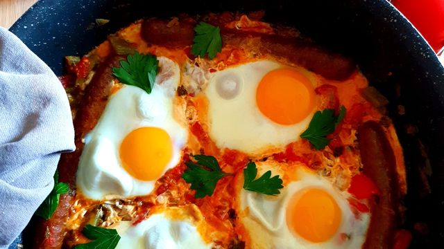 Chakchouka aux merguez