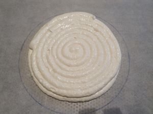 Entremet pomme verte et citron vert