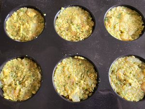 Galettes de cabillaud aux herbes et épices