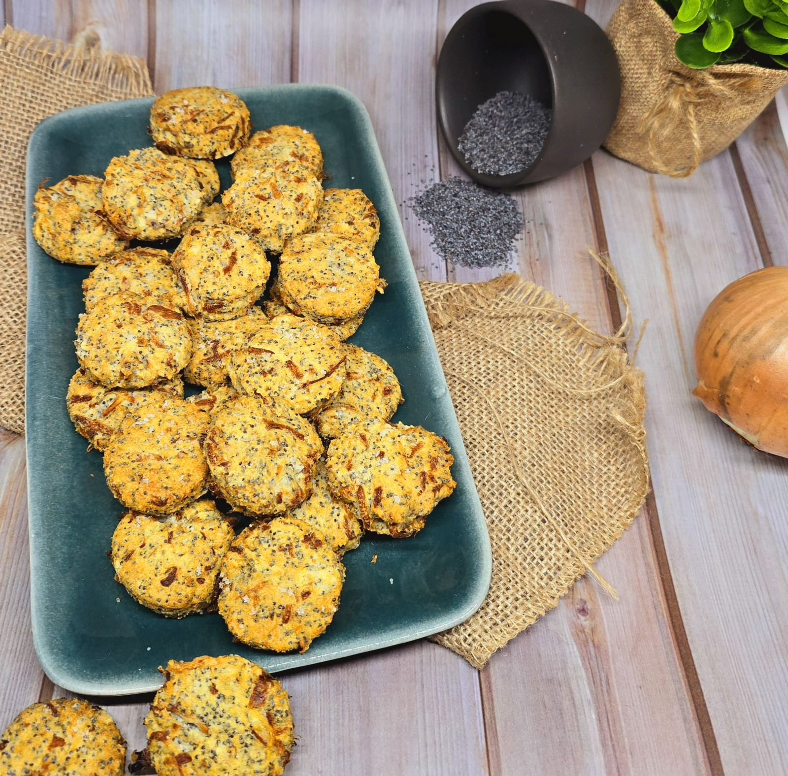 Biscuits ukrainiens aux oignons