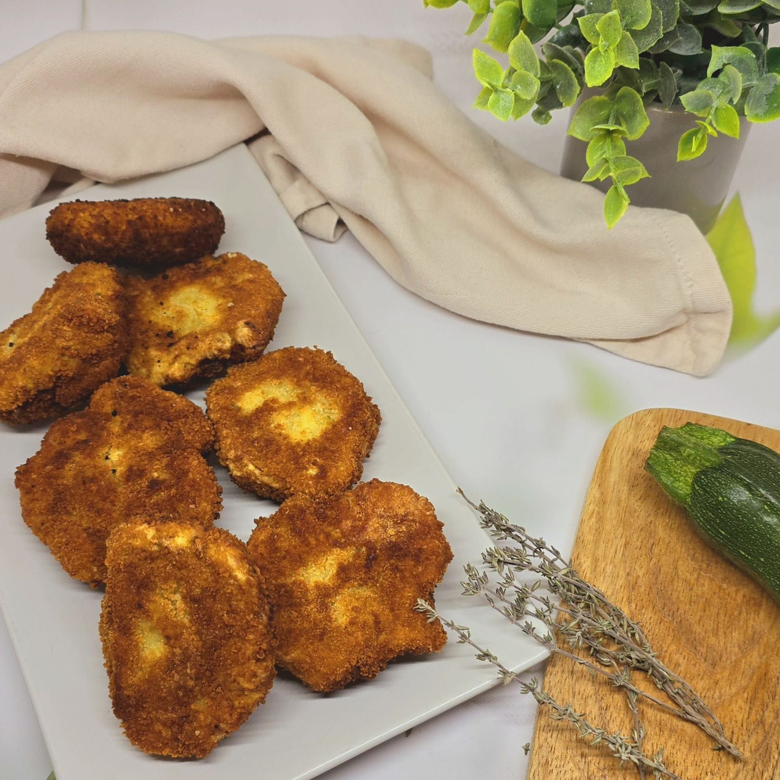 Galettes de courgettes et ricotta